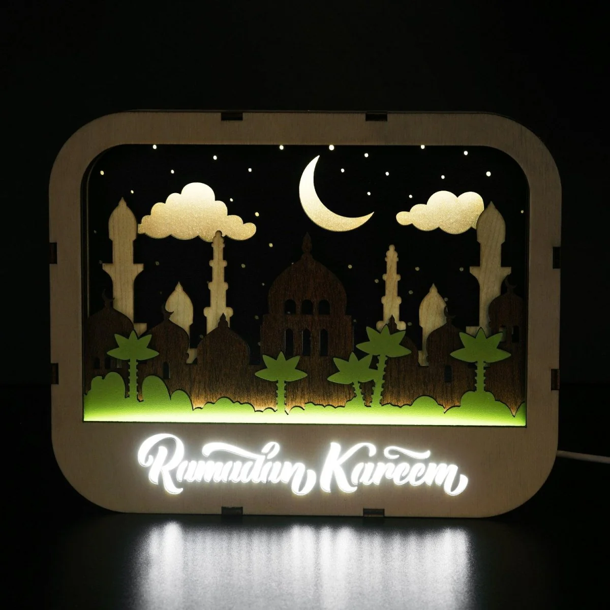 Wooden Tabletop Decors